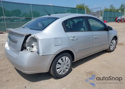 2012 Nissan Sentra 2.0 S z USA, uszkodzony, nr VIN 3N1AB6AP3CL718200